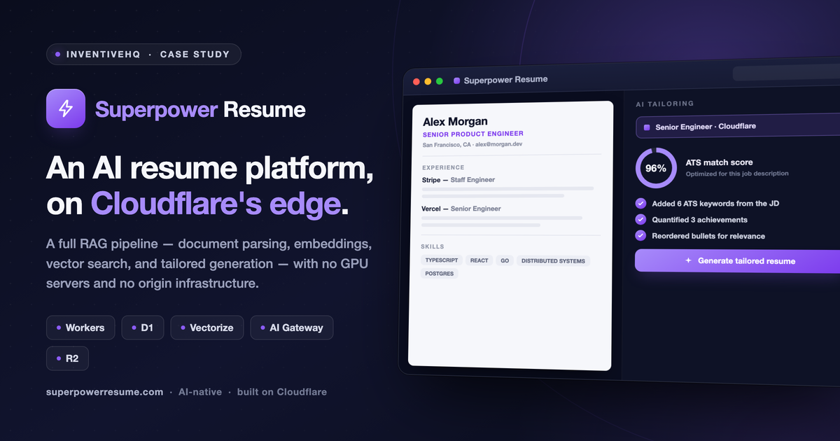 Building an AI-Powered SaaS Platform on Cloudflare's Edge