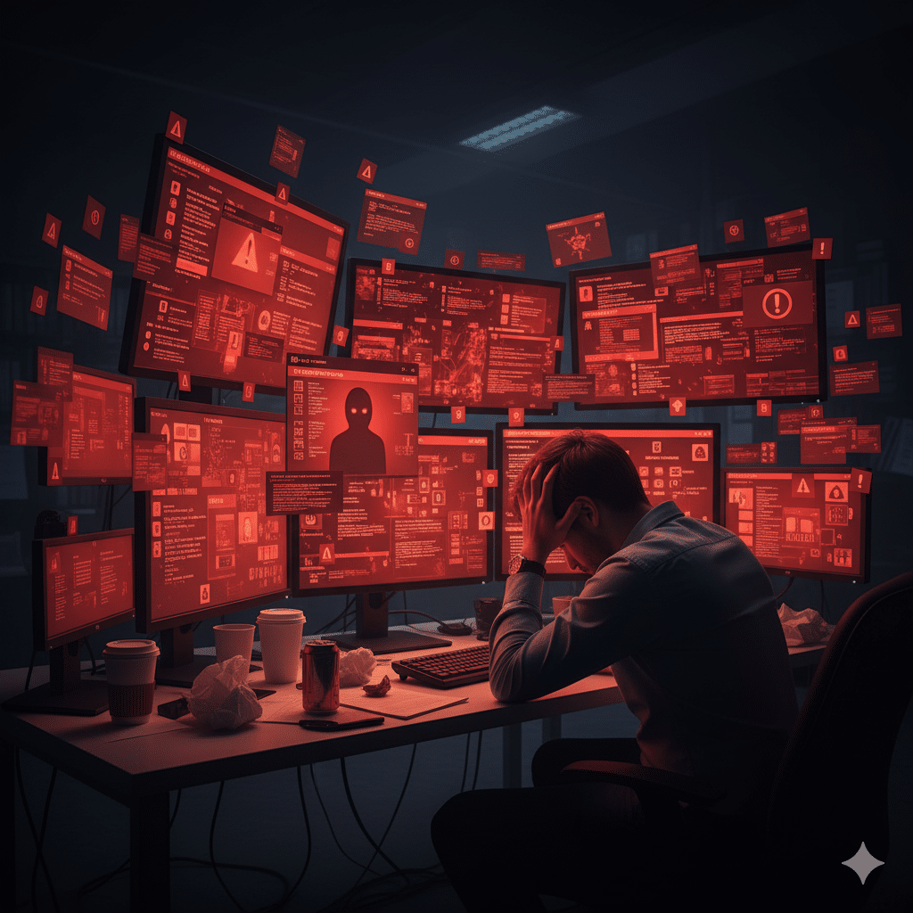 Comparison of MDR vs traditional security monitoring showing 24/7 expert response