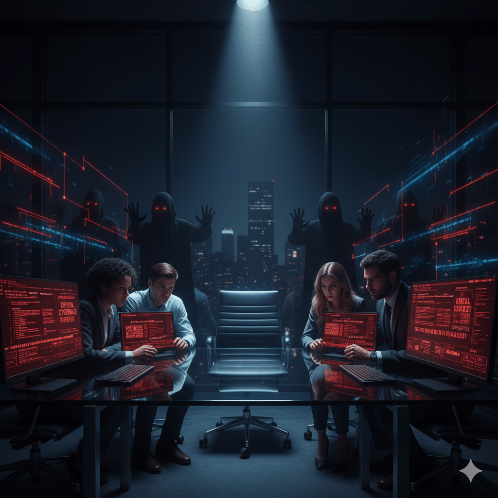 vCISO service dashboard showing virtual security leadership for SMB cybersecurity strategy